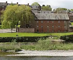 Mill Road, Dumfries Town Mills (Robert Burns Centre) Sluice Gate And Outflow