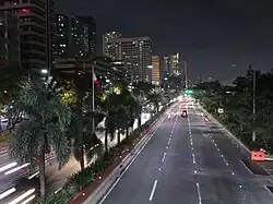 Roxas Boulevard in Manila