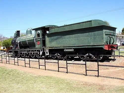 Midland no. 325, Eastern no. 703, SAR no. 970, Riversdale, 20 October 2009