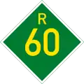 Provincial route R60 shield