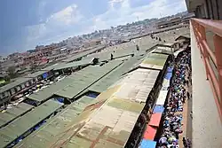 Traditional market in centre of city