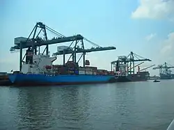 Saigon Port in Ho Chi Minh City.