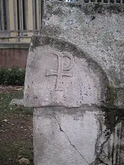 Detail of a sarcophagus