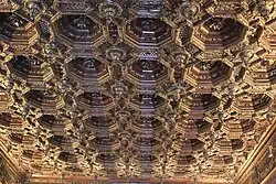 Artesonado dated to 1580 in the Basilica and Convent of Santo Domingo Lima, Peru