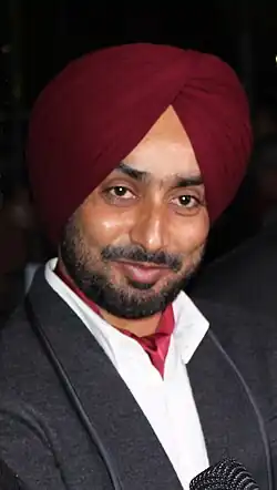 Satinder Sartaaj at 18th IIFA Awards, East Rutherford, New Jersey, US
