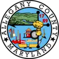 Official seal of Allegany County