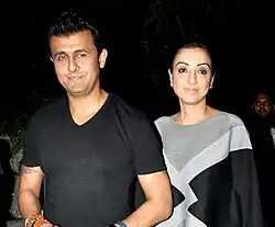 Nigam and his wife Madhurima