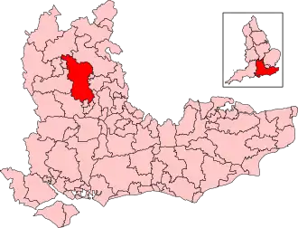 Map of constituency