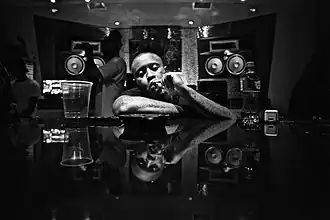 Southside in the studio in 2015