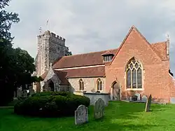 church with graveyard