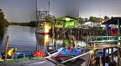 The harbour of Supenaam