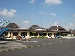 The former terminal, now used by the Indonesian Air Force