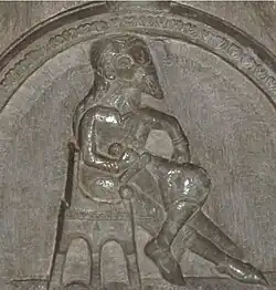 Non-contemporary depiction