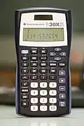 TI-30X IIS (2004 revision)[7]