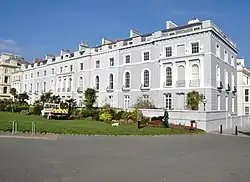 The Esplanade Numbers 1 to 8 and Forecourt Walls and Railings