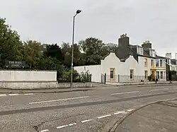 High Street Dalintober, The Hall, With Boundary Walls And Gatepiers
