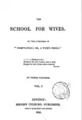 "The school for wives"