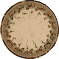 Eadweard Muybridge The Zoopraxiscope. 1 A Horseback Somersault[60]