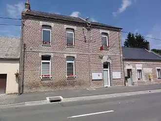 The town hall of Thiernu