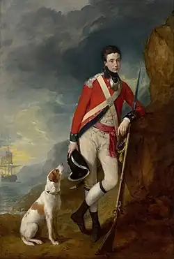 An officer of the 4th Regiment of Foot (c. 1776–1780), National Gallery of Victoria