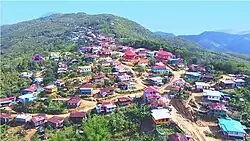 An Aerial Photography of Tlangpi 2023