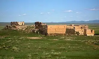Castle built by Tsogt Taij, located in Dashinchilen