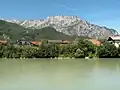 Salzach between Hallein and Salzburg