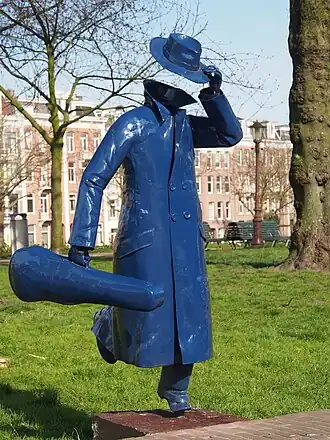 De Blauwe Vioolspeler