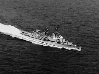 USS Turner (DDR-834) underway in 1965