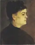 Portrait of a Woman, Facing Right 1886 Van Gogh Museum, Amsterdam (F215b)