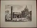 Veduta dell'Arco di Settimio Severo, Laura Piranesi