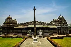 Western Chalukyan inscription (Saka 992, Fragmentry) in the Virabhadradev temple