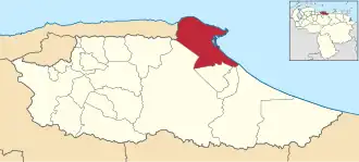 Location in Miranda