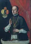 Portrait of the Bishop of Quito Manuel Blas Nephew by Vicente Albán