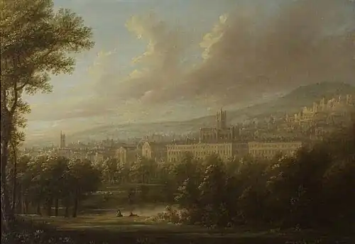View of Bath by Edmund Garvey