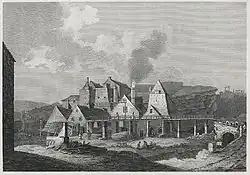 View of the ironworks, 1800