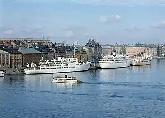 Birger Jarl and Svea Jarl in the homeport Stockholm