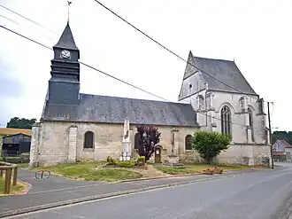 The church in Villers-Vicomte