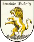 Coat of arms of Wiednitz