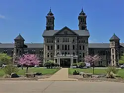 Warren State Hospital in the township
