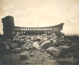 Observatory in ruins