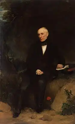 Portrait of William Wordsworth by Henry William Pickersgill