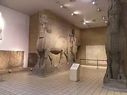 The British Museum – human-headed winged bulls from Dur-Sharrukin