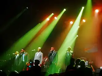 Zaïko Langa Langa performing in Brussels in 2024