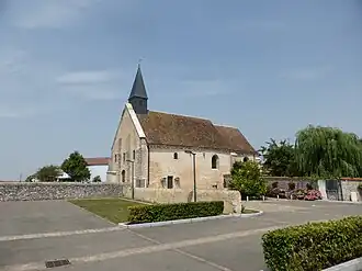 The church in Gellainville