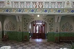 Opishnia-inspired decoration in Poltava Governorate Zemstvo Building