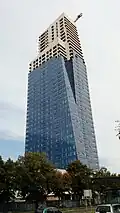 West 65 tower under construction, October 2020