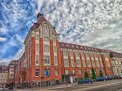 Administration building in Gusev