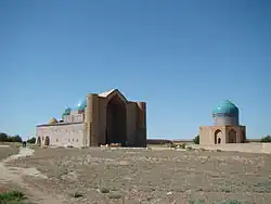 Relationship with the Mausoleum of Khoja Ahmed Yasawi