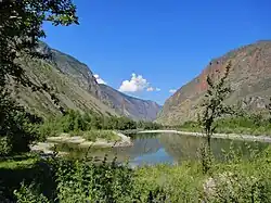 Chulyshman River area, a protected area of Russia in Ulagansky District